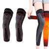 1 pair Tourmaline Acupressure Self-Heating Shaping Knee Sleeve - Mugwort Acupressure Shaping Knee Pads - Acupressure Shaping Knee Pads - Wormwood Self-Heating Knee Pads (M, Orange) view 1