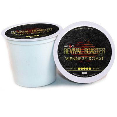 InfuSio Coffee Pods 96 Count, Viennese Roast (Dark Roast Coffee) Single Serve Coffee Pods for Keurig K Cup Brewers, Compatible with Keurig 2.0 Brewers