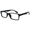 OPULIZE PEP Classic Reading Glasses for Women Men, Scratch Resistant Rectangular Frame with Spring Hinges, Black, Brown, Blue, Purple, Grey, +1 (Pack of 6) view 4