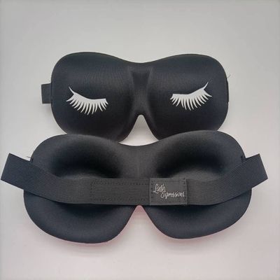 3D Sleep Masks, LASH Sleep Masks, Sleep Masks, Black, Comfortable Sleeping Masks