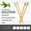 Pruvade 144 Pack Disposable Bamboo Toothbrushes with Toothpaste Built in - Prepasted Toothbrushes Individually Wrapped - Single Use Waterless Tooth Brush with Soft Bristles for Work, Camping, Travel view 2