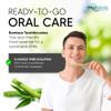 Pruvade 144 Pack Disposable Bamboo Toothbrushes with Toothpaste Built in - Prepasted Toothbrushes Individually Wrapped - Single Use Waterless Tooth Brush with Soft Bristles for Work, Camping, Travel view 4
