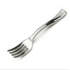 4" Silver Plastic Mini Tasted Fork (36 Pieces) view 1