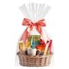 Morepack 16x24Inches Cellophane Bags for Gift Baskets,Clear Cellophane Basket Bags 10Pieces (Flat, No Bottom) view 1