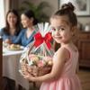 Morepack 16x24Inches Cellophane Bags for Gift Baskets,Clear Cellophane Basket Bags 10Pieces (Flat, No Bottom) view 4