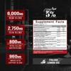 5% Nutrition Rich Piana AllDayYouMay BCAA Powder | 9g of Premium Intra & Post Workout Amino Acids for Hydration, Endurance, Muscle Recovery, Joint & Liver Support (Italian Lemon Ice) view 2