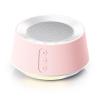 BGOVERSS White Noise Sound Machine with 20 Soothing Sounds, 10 Colors Night Light Sleep Machines Home Office Travel, 5 Timers and Memory Feature Sound Machine for Nursery Baby Kids Adults, Pink view 1