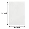 Yotelab Extra Large Cellophane Bags, 40x50 Inch Clear Cellophane Wrap for Gift Baskets, 20Pcs Jumbo Huge Clear Basket Bags view 2