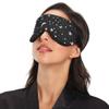 ALAZA Moon Stars Starry Night Sky Sleep Mask for Women Men Eye Mask for Sleeping Funny Blackout Cooling Sleeping Masks view 3