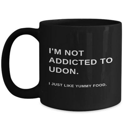 Udon mug, gifts for foodies, japanese food lover, udon christmas present, udon noodles, kake udon, udon coffee cup
