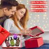 Valentines Day Gifts for Him Her,Massage Oil for Massage Therapy,3 Pack Cellulite,Sore Muscle & Lavender Massage Body Oil & Ginger Oil Lymphatic Drainage with Massage Ball,Galentines Gifts view 2