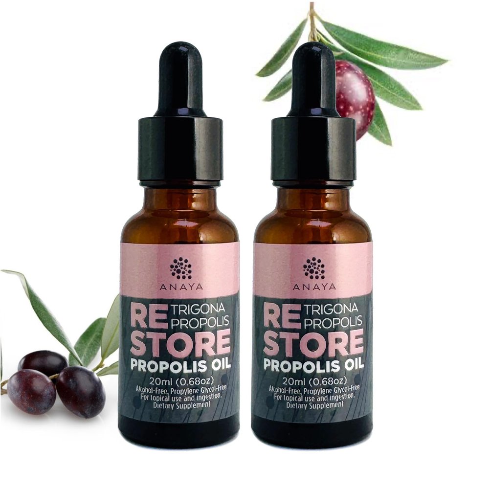 Anaya Trigona Propolis Oil (Propolis Extract in Olive Oil)