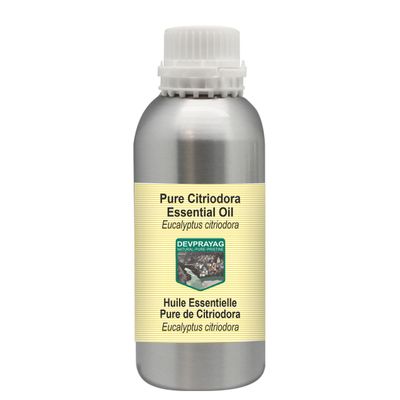 Devprayag Pure Citriodora Essential Oil (Eucalyptus citriodora) Steam Distilled 1250ml (42 oz)