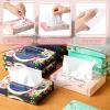 Yinder 24 Packs 960 Sheets Tissue Cube Car Facial Boxes Disposable Facial Travel Tissues Holder Soft Watercolor Boxes 2 Ply 40 Sheets for Wedding Household Car Kitchen Bathroom(Religious) view 4