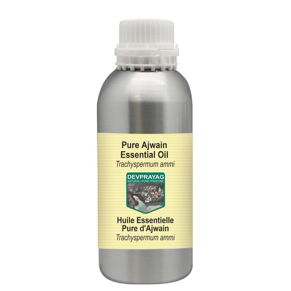 Devprayag Pure Ajwain Essential Oil (Trachyspermum ammi) Steam Distilled 1250ml (42 oz)