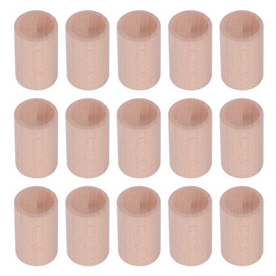 15pcs Wood Essential Oil Diffuser, Car Essential Oil Diffuser Aromatherapy Wood Diffuser for Home Office Car