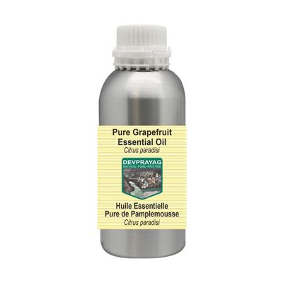 Devprayag Pure Grapefruit Essential Oil (Citrus paradisi) Steam Distilled 1250ml (42 oz)