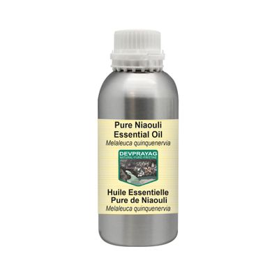 Devprayag Pure Niaouli Essential Oil (Melaleuca quinquenervia) Steam Distilled 630ml (21 oz)