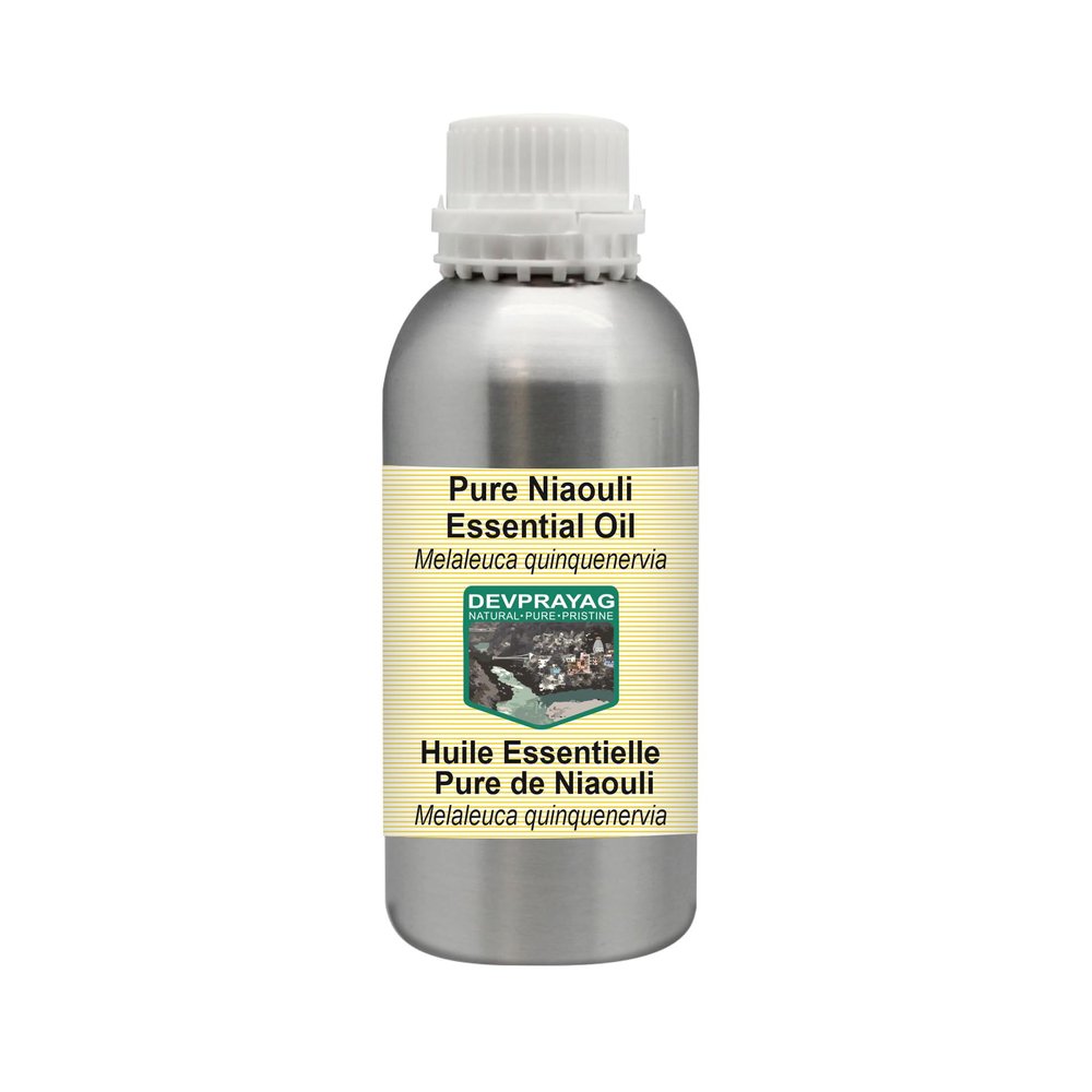Devprayag Pure Niaouli Essential Oil (Melaleuca quinquenervia) Steam Distilled 630ml (21 oz)