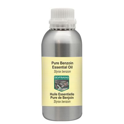Devprayag Pure Benzoin Essential Oil (Styrax Benzoin) Steam Distilled 1250ml (42 oz)