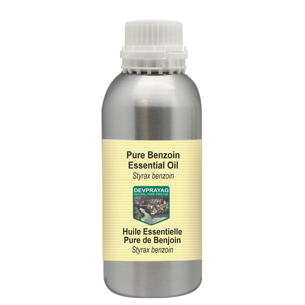 Devprayag Pure Benzoin Essential Oil (Styrax Benzoin) Steam Distilled 1250ml (42 oz)
