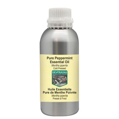 Devprayag Pure Peppermint Essential Oil (Mentha piperita) Steam Distilled 1250ml (42 oz)