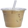 [200Pack 16oz] Clear Disposable Plastic Cups With Flat Lids view 1