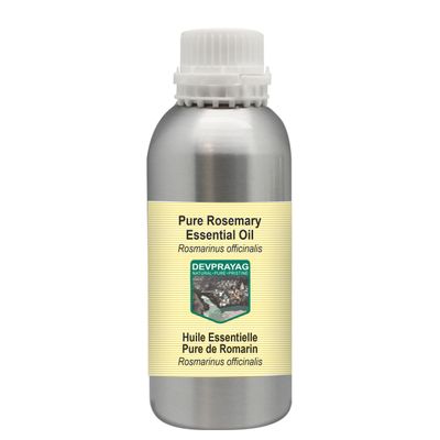 Devprayag Pure Rosemary Essential Oil (Rosmarinus officinalis) Steam Distilled 1250ml (42 oz)