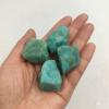 1pc Natural Amazonite Raw Stone Rough Quartz Crystal Gemstone Mineral Specimen Home Decoration view 3