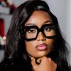AIEYEZO Oversized Square Blue Light Glasses for Women Cute Big Frame Glasses Fashion Clear Multi-Color Computer Eyewear (Black) view 3