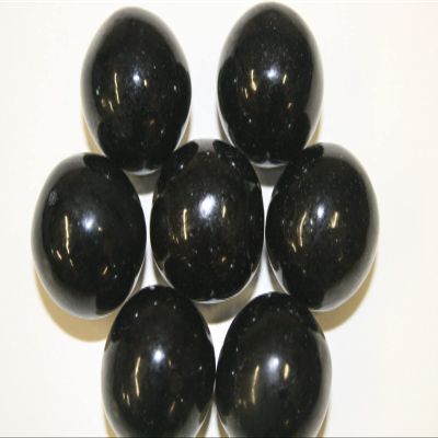 Bayside Candy 1" Large Gumballs - Colored Gumball Collection - Gumball Machine - Black Gumballs 1" Large (1LB)