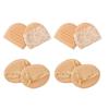 4 Pairs Breathable Forefoot Socks Relief Front Foot Pads for Comfortable Support Non Slip Design for High Heels and Everyday Wear Skin Tone Each Style view 1