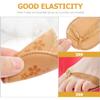 4 Pairs Breathable Forefoot Socks Relief Front Foot Pads for Comfortable Support Non Slip Design for High Heels and Everyday Wear Skin Tone Each Style view 2
