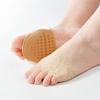 4 Pairs Breathable Forefoot Socks Relief Front Foot Pads for Comfortable Support Non Slip Design for High Heels and Everyday Wear Skin Tone Each Style view 4