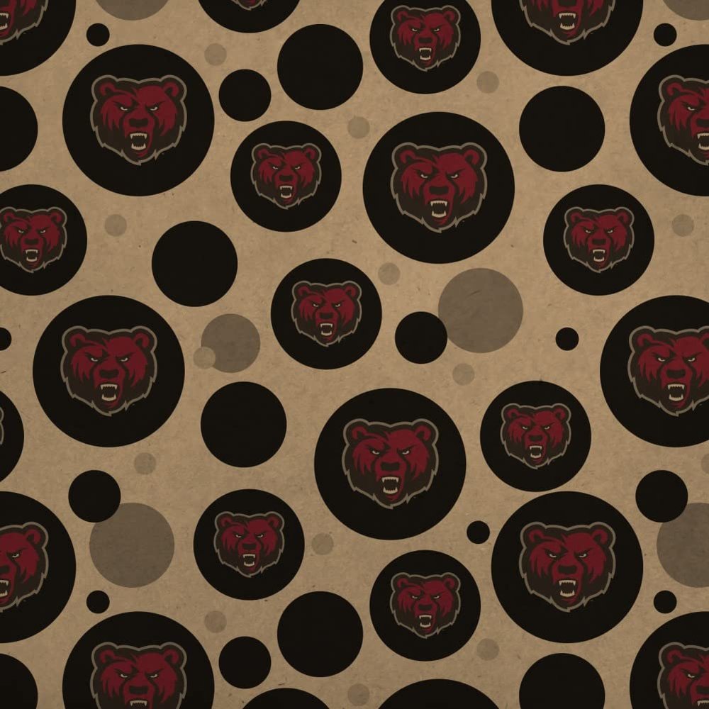 GRAPHICS & MORE State University of New York at Potsdam Secondary Logo Premium Kraft Gift Wrap Wrapping Paper Roll