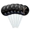 GRAPHICS & MORE Shelby Cobra Logo Cupcake Picks Toppers Decoration Set of 6 view 1