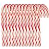 Candy Cane Peppermint Flavored | 144 Pieces Individually Wrapped | Free Creative Idea Booklet Included. (144Pcs Red & White) view 1