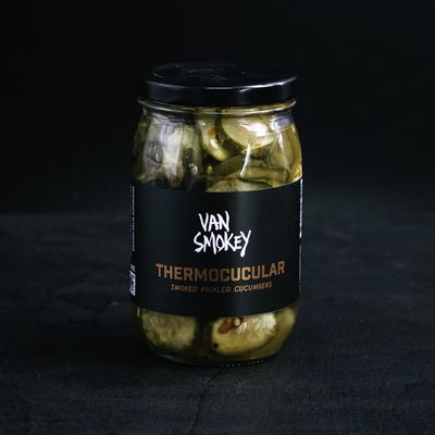 Van Smokey Thermocucular Smoked Pickled Cucumbers