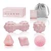 Massage Ball Set for Myofascial Trigger Point Release & Deep Tissue Massage, Firm/Soft Mountable Self/Peanut/Spiky/Hand Exercise Ball view 1