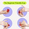 Bfree Teen Menstrual Cup 2-Pack - Reusable Period Cup Leak-Free Eco-Friendly Tampon and/Alternative Feminine Hygiene Product for Menstruating Teens, Women - Includes 2 Cups view 4