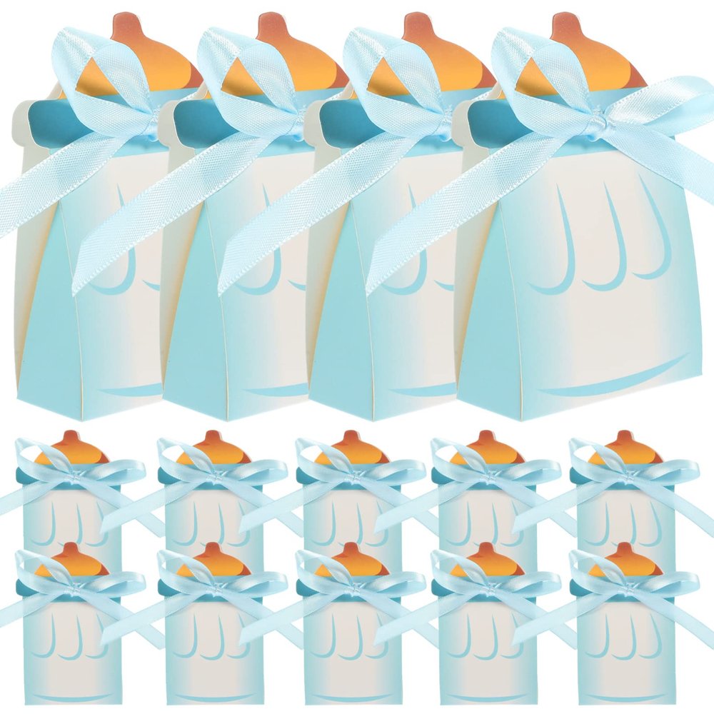 ARTIBETTER 100pcs Creative Candy Boxes for Weddings Parties Celebrations Elegant Favor Packaging for Treats Sweets Goodies Charming Designs