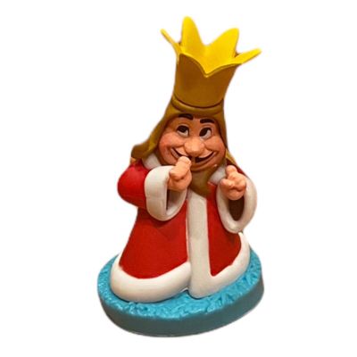 Alice Wonderland King Of Hearts 3 PVC CAKE TOPPER Figure Figurine