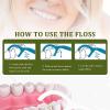 150 Pack Dental Floss Picks Individually Wrapped, Floss Single Bag, Travel Dental Floss, Unflavored Floss Picks, Dental Flossers, Floss Sticks, Tooth Floss, Dental Picks Disposable view 4