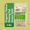 Organic Tattva Moong Dal (4 lbs) - Split Mung Beans Green Lentils Organic, Gluten Free, Vegan & Kosher - High Protein Split Mung Bean Lentils Dry for Everyday Nutrition - USDA Certified Legumes view 4