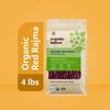 Organic Tattva Dark Red Kidney Beans (4 lbs) - Organic Kidney Beans - Dried & Unpolished Red Rajma Bean - High Protein Plant Based Nutrition - Gluten Free, Vegan, Kosher - USDA Certified Legumes view 4