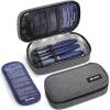 AUVON Insulin Cooler Travel Case with 2 x 160g Ice Packs, 1011 Hour Cooling, Compact Insulated Diabetic Medication Bag Fits 34 Insulin Pens & Diabetic Supplies, 8.27 x 4.33 x 2.56 in, TSA-Friendly view 1