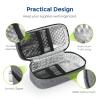 AUVON Insulin Cooler Travel Case with 2 x 160g Ice Packs, 1011 Hour Cooling, Compact Insulated Diabetic Medication Bag Fits 34 Insulin Pens & Diabetic Supplies, 8.27 x 4.33 x 2.56 in, TSA-Friendly view 3