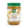 365 by Whole Foods Market, Organic Creamy Peanut Butter, Unsweetened & Unsalted, Stir and Enjoy, 26 Ounce view 1