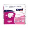 Seni Super Quatro Unisex Adult Incontinence Briefs with Tabs, Size Small (22"-31"), 12 Count (1 Pack of 12), Severe Absorbency, Disposable Overnight Briefs for Men & Women view 1