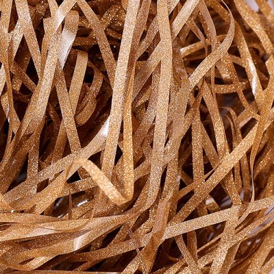 JINZOFLY Glitter Raffia Grass, 50 Grams Shiny PP Raffia Shredded for Gift Baskets Gift Box Filler Confetti Raffia Paper for Easter Basket Gift Packaging Filling